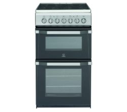 INDESIT  IT50C1 S 50 cm Electric Cooker - Silver